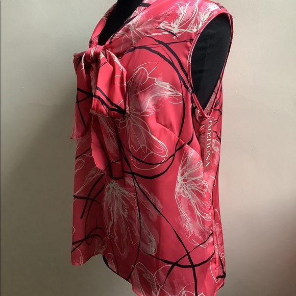 Merona Bow Neck Sleeveless Blouse - Picture 2 of 7